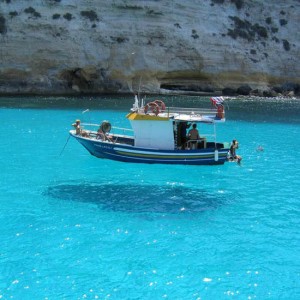 hovering boat